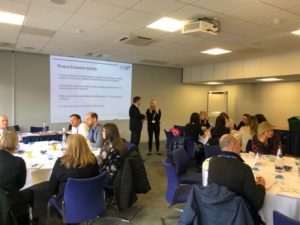 People attending the Business Network Event