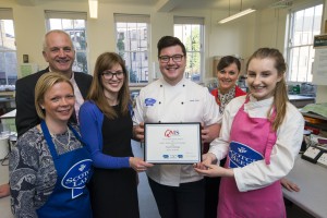 Pic  Alan Richardson Dundee, Pix-AR.co.uk Nicole Cumming, a pupil at Harris Academy, Dundee, who achieved the highest mark in Higher Health Food and Technology in Scotland.