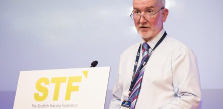 Stuart McKenna, Chief Executive of the Scottish Training Federation