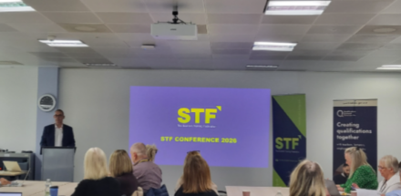 John Booth speaking at STF Conference 2026