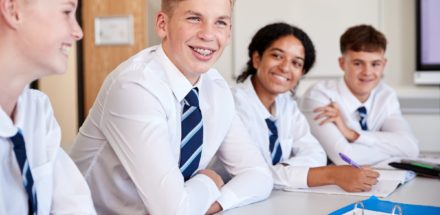 Pupils in a classroom